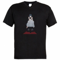 Чоловічі футболки з V-подібним вирізом