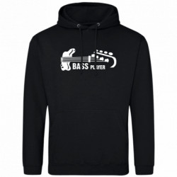 Мужская худи Bass player - FATLINE Мужская худи Bass player