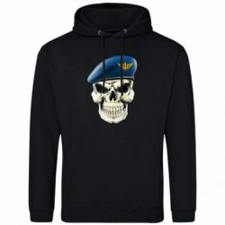 Мужская худи Череп. Воздушные силы Украины - FATLINE Мужская худи Череп. Воздушные силы Украины