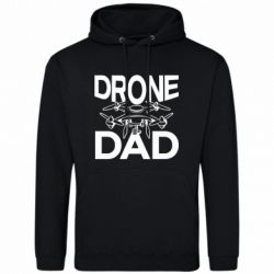 Мужская худи Drone dad - FATLINE Мужская худи Drone dad