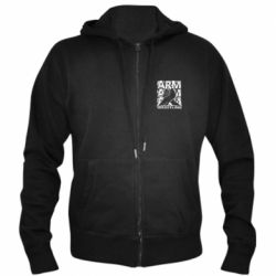 Мужские худи на молнии