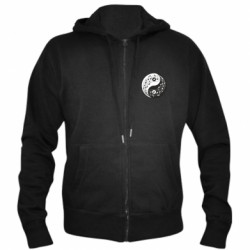 Мужские худи на молнии