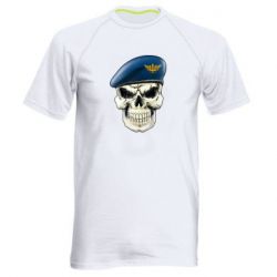 Мужская спортивная футболка Череп. Воздушные силы Украины - FATLINE Мужская спортивная футболка Череп. Воздушные силы Украины