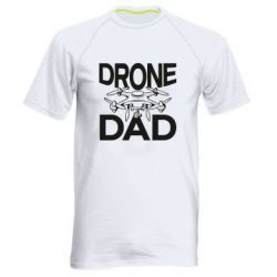 Мужская спортивная футболка Drone dad - FATLINE Мужская спортивная футболка Drone dad