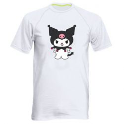 Мужская спортивная футболка Куроми. Руки в боки - FATLINE Мужская спортивная футболка Куроми. Руки в боки