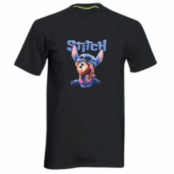 Мужская спортивная футболка Лило и стич фильм - FATLINE Мужская спортивная футболка Лило и стич фильм