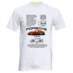 Мужская спортивная футболка Porsche 911 - FATLINE Мужская спортивная футболка Porsche 911