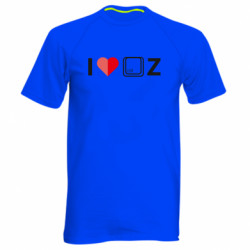 Чоловіча спортивна футболка Я люблю Ctrl Z - FATLINE Чоловіча спортивна футболка Я люблю Ctrl Z