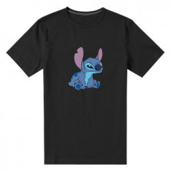 Мужская стрейчевая футболка Подозрительный Стич - FATLINE Мужская стрейчевая футболка Подозрительный Стич