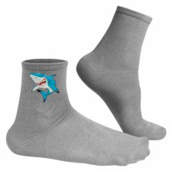 Чоловічі шкарпетки Акула. - FATLINE Чоловічі шкарпетки Акула.
