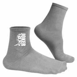 Мужские носки портрет джокера - FATLINE Мужские носки портрет джокера