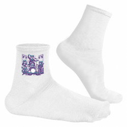 Чоловічі шкарпетки Рок Єноти - FATLINE Чоловічі шкарпетки Рок Єноти