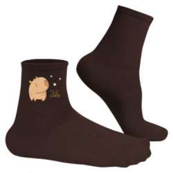 Мужские носки Спокойный стиль капибары - FATLINE Мужские носки Спокойный стиль капибары