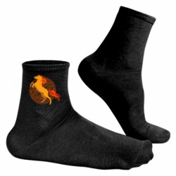 Мужские носки Огненный жеребец 2025