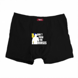 Мужские трусы Don’t push the horses Усик