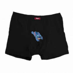 Мужские трусы Стич прыгает - FATLINE Мужские трусы Стич прыгает