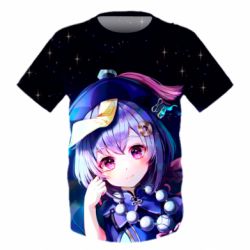 Детская 3D футболка Геншин