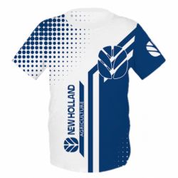 Детская 3D футболка NewHolland - FATLINE Детская 3D футболка NewHolland