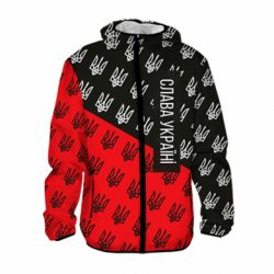 Дитяча 3D вітровка Слава Україні, смерть ворогам! - FATLINE Дитяча 3D вітровка Слава Україні, смерть ворогам!