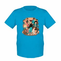 Детская футболка Очень странные дела арт