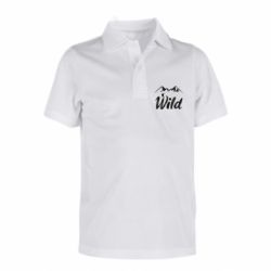 Дитяча футболка поло Wild - FATLINE Дитяча футболка поло Wild