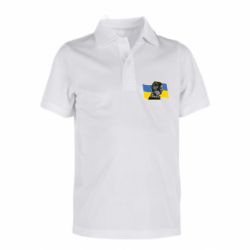 Детская футболка поло Зеленский Президент Арт - FATLINE Детская футболка поло Зеленский Президент Арт