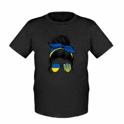 Детская футболка Украинская девушка!
