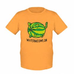 Детская футболка Watermeowloon - FATLINE Детская футболка Watermeowloon