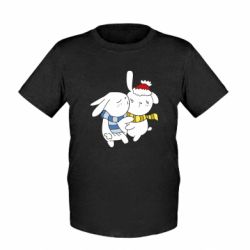 Детская футболка Зайцы - FATLINE Детская футболка Зайцы