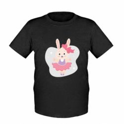 Дитяча футболка Зайчик балерина - FATLINE Дитяча футболка Зайчик балерина