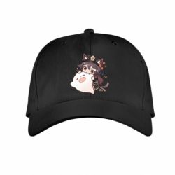 Дитяча кепка Hu Tao cat - FATLINE Дитяча кепка Hu Tao cat