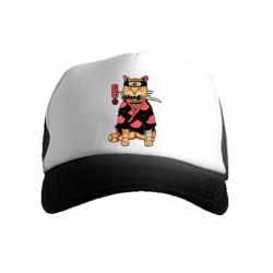 Дитяча кепка-тракер Japanese Akatsuki cat - FATLINE Дитяча кепка-тракер Japanese Akatsuki cat