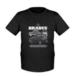 Детская футболка Brabus машина