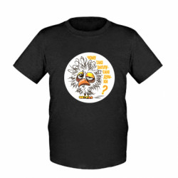 Детская футболка Почему так путаются мысли - FATLINE Детская футболка Почему так путаются мысли