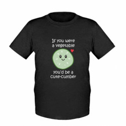 Детская футболка Cute-cumber - FATLINE Детская футболка Cute-cumber