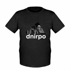 Детская футболка dnirpo — три полоски города