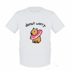 Детская футболка Donut Worry - FATLINE Детская футболка Donut Worry