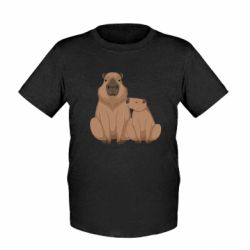 Дитяча футболка Дві капібари - FATLINE Дитяча футболка Дві капібари