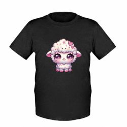 Дитяча футболка Гліттер гламур овечка Y2K