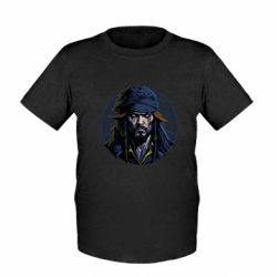 Детская футболка Капитан Джек Воробей - FATLINE Детская футболка Капитан Джек Воробей