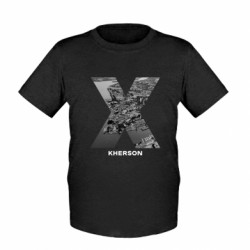 Дитяча футболка Kherson Black & White