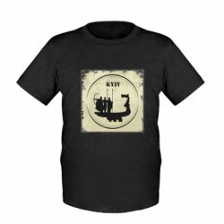 Дитяча футболка Київ Old School - FATLINE Дитяча футболка Київ Old School