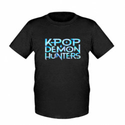 Дитяча футболка KPOP Demon Hunters logo - FATLINE Дитяча футболка KPOP Demon Hunters logo