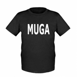 Дитяча футболка MUGA - MAKE UKRAINE GREAT AGAIN - FATLINE Дитяча футболка MUGA - MAKE UKRAINE GREAT AGAIN