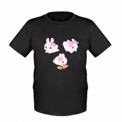 Дитяча футболка Наймиліші зайчики - FATLINE Дитяча футболка Наймиліші зайчики