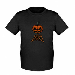 Детская футболка Адская Тыква - FATLINE Детская футболка Адская Тыква