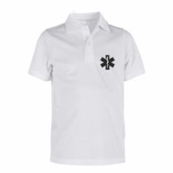 Детская футболка поло Ambulance logo - FATLINE Детская футболка поло Ambulance logo