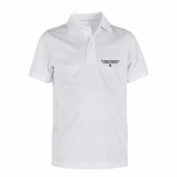 Дитяча футболка поло не біжи попереду нашого дрона - FATLINE Дитяча футболка поло не біжи попереду нашого дрона