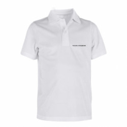 Дитяча футболка поло Усіліть лупашево! - FATLINE Дитяча футболка поло Усіліть лупашево!