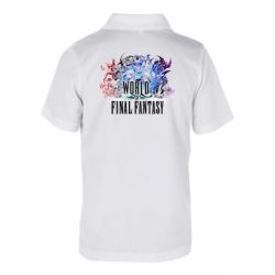 Детская футболка поло World of Final Fantasy - FATLINE Детская футболка поло World of Final Fantasy